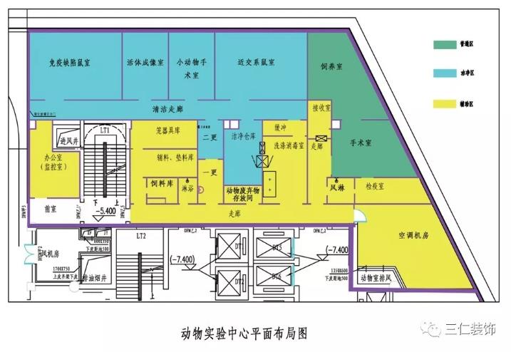 動物房建設平面布局圖